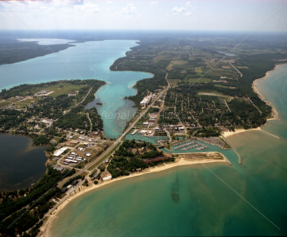 Elk Rapids in Antrim County, Michigan